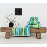 حوله رودوشی برق لامع مدل زیتون سایز 130*65 سانتی‌ متر